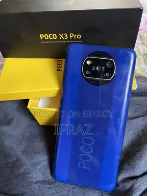 শাওমি পোকো এক্স৩ প্রো ১২৮ জিবি নীল
