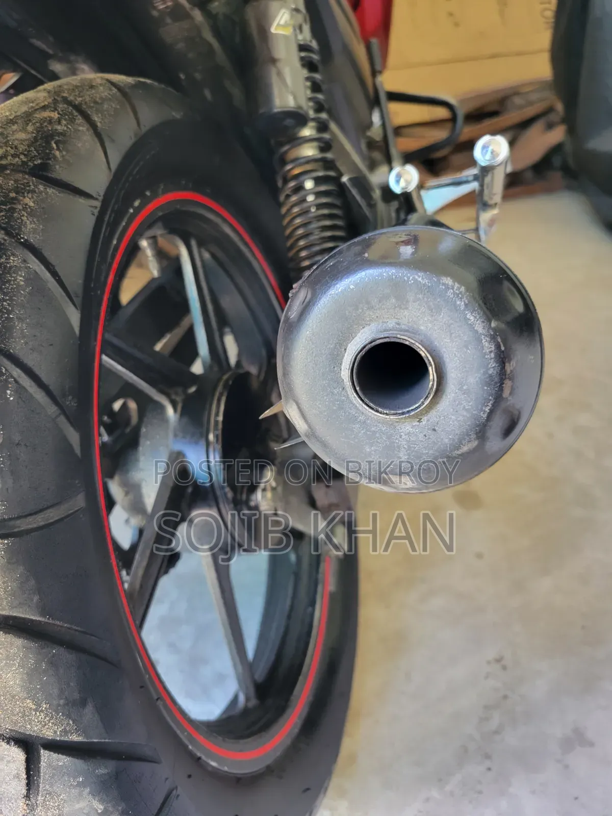 TVS Apache RTR 160 2V 2018 Red
