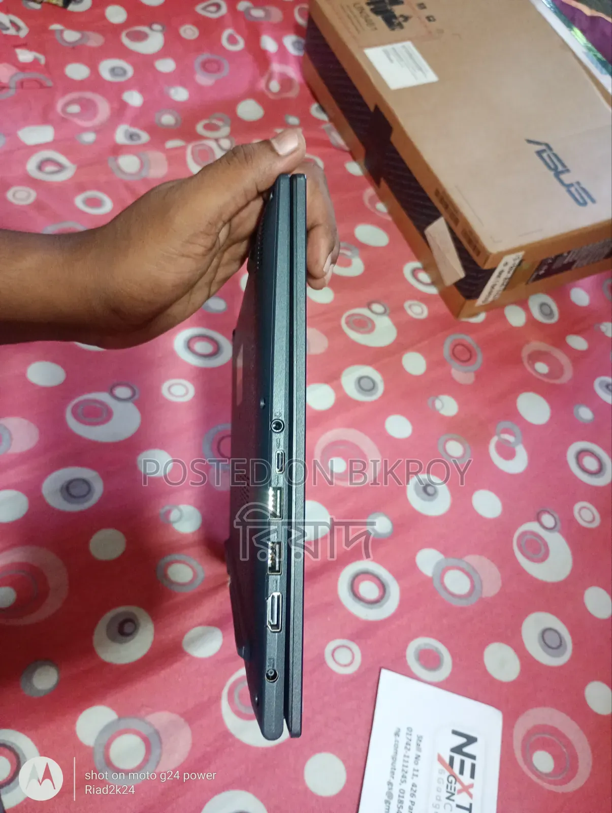 Laptop Asus Vivobook 15 8GB Intel Core I3 SSD 512GB