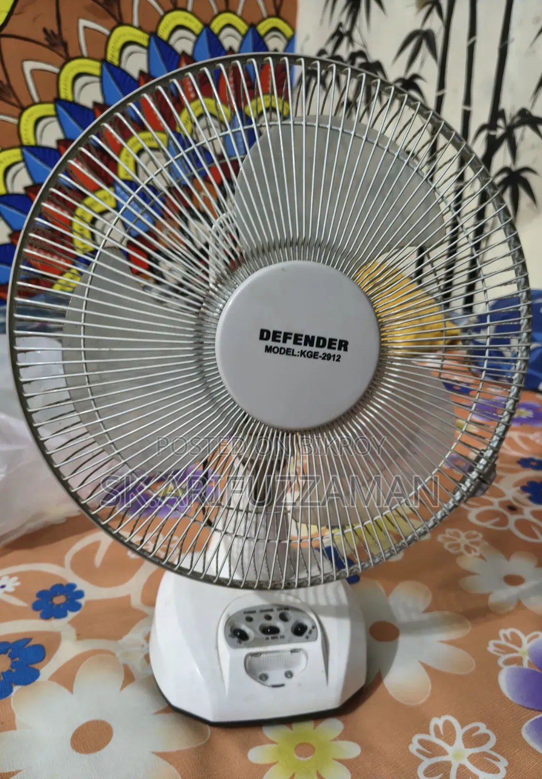 Defender Charger Fan