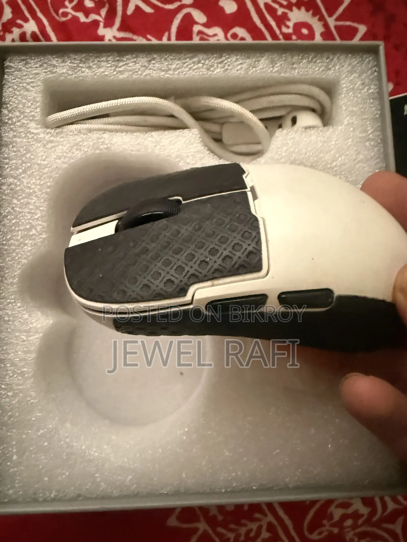 আজাজ অ্যাপেক্স এজে১৫৯ গেমিং মাউস ডকসহ
