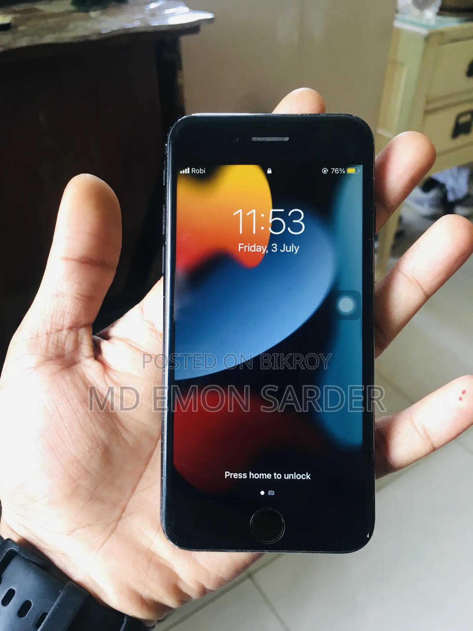 অ্যাপল আইফোন ৭ ১২৮ জিবি ব্ল্যাক