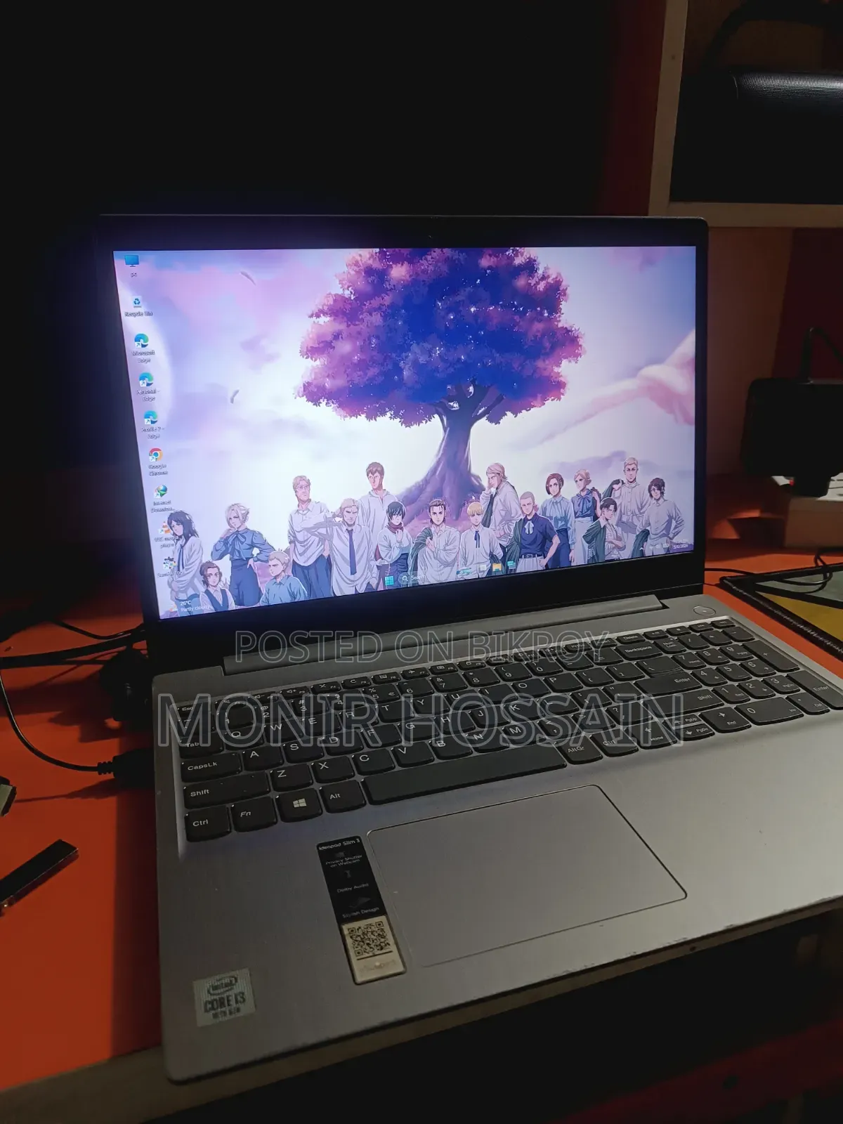 Laptop Lenovo 4GB Intel Core I3 SSD 1T