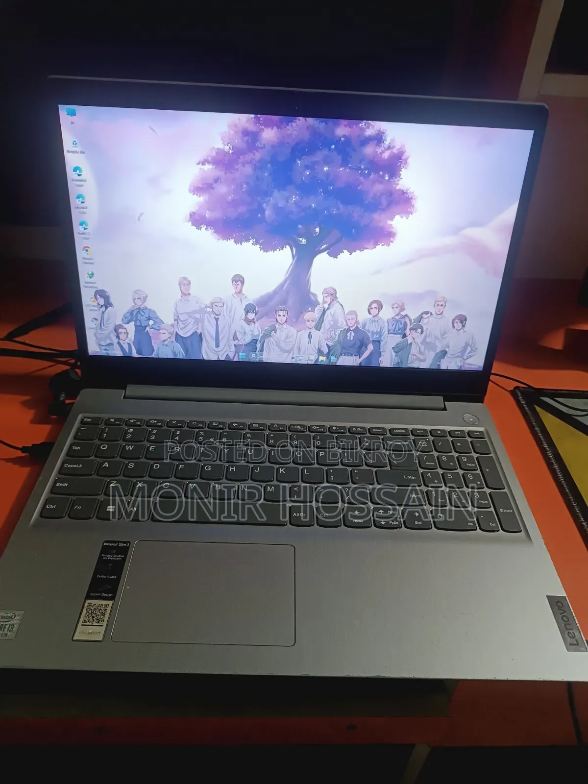 Laptop Lenovo 4GB Intel Core I3 SSD 1T