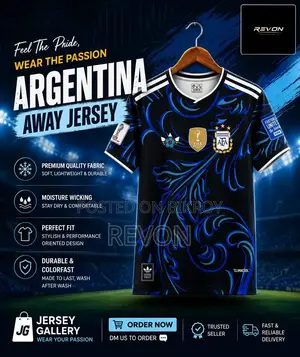Argentina World Cup premium quality jersey.