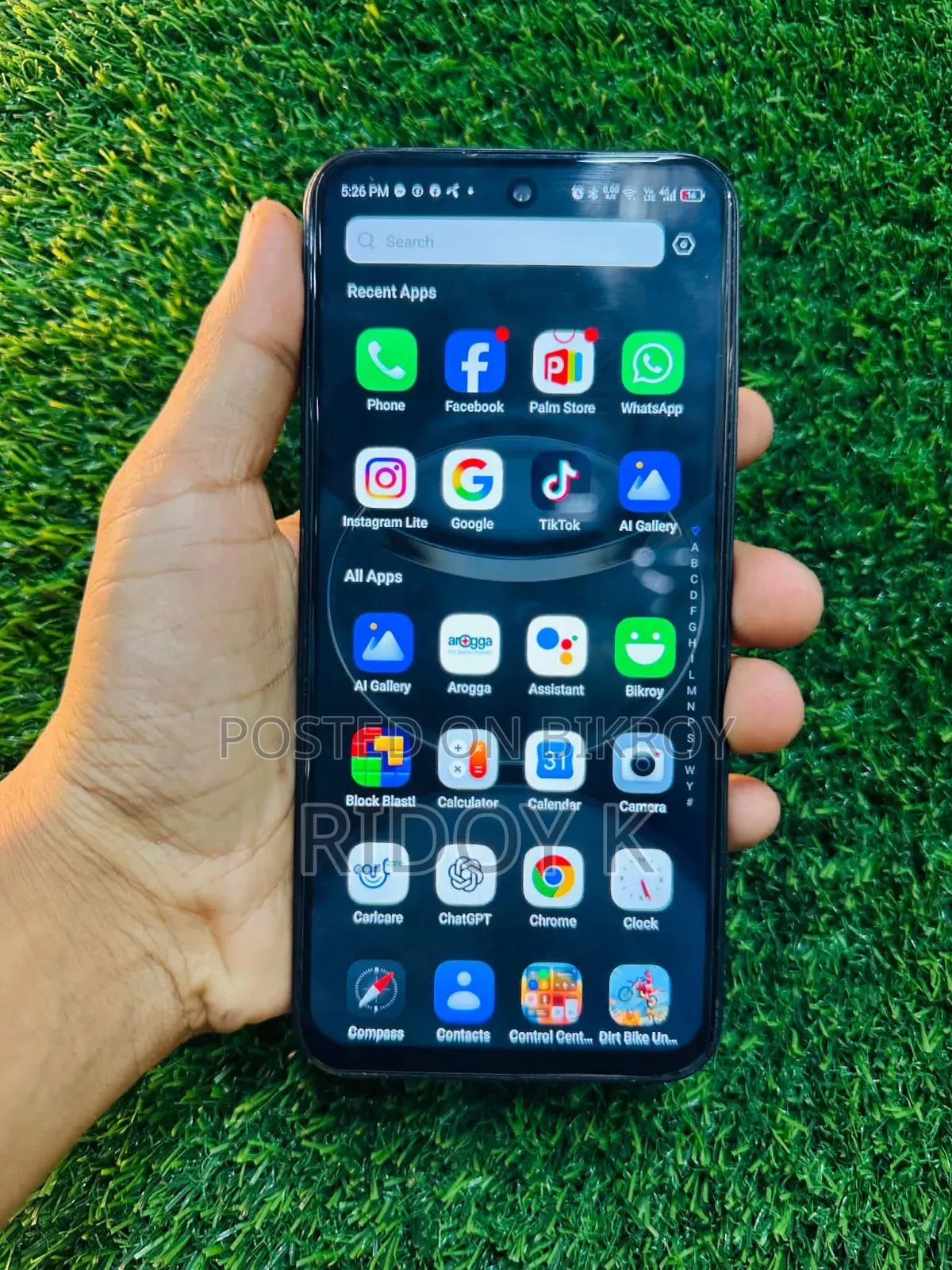 Tecno Spark 30C ১২৮ জিবি কালো