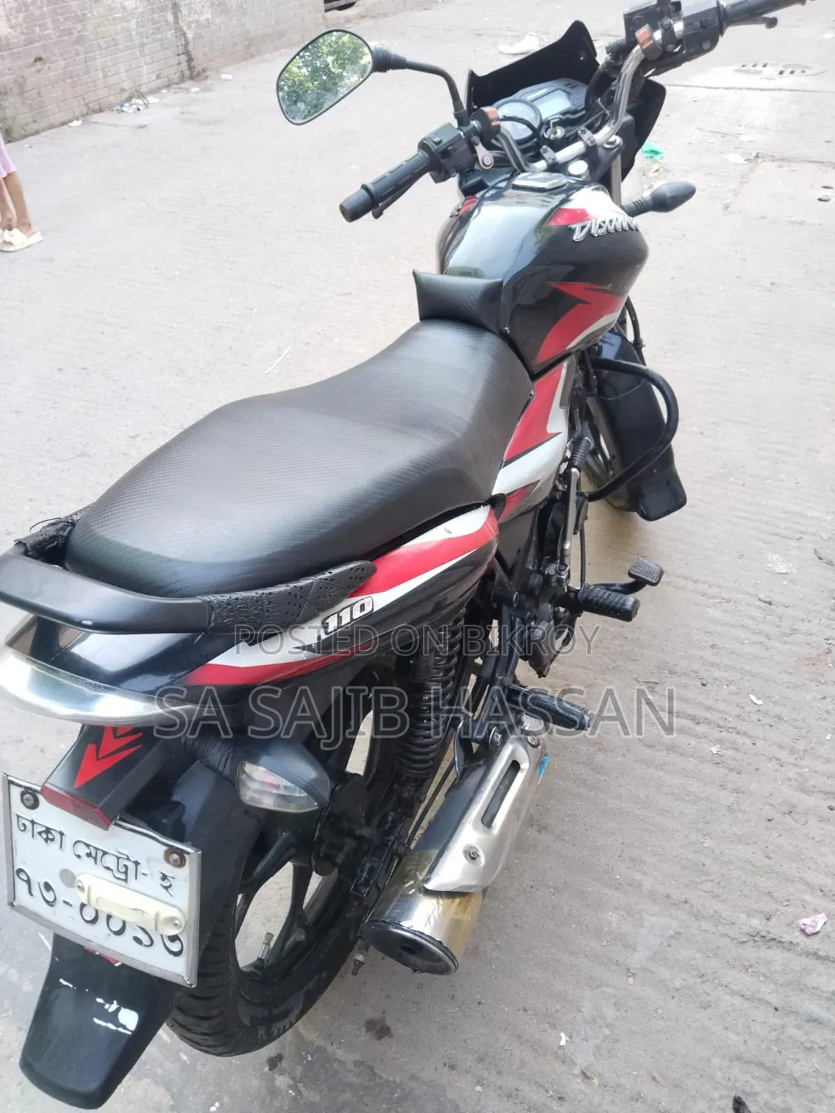 Bajaj Discover 110 2023 Black