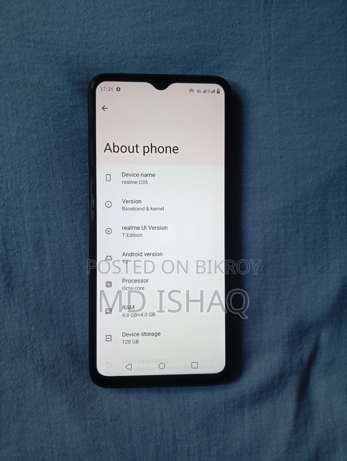 Realme C35 128 GB Black
