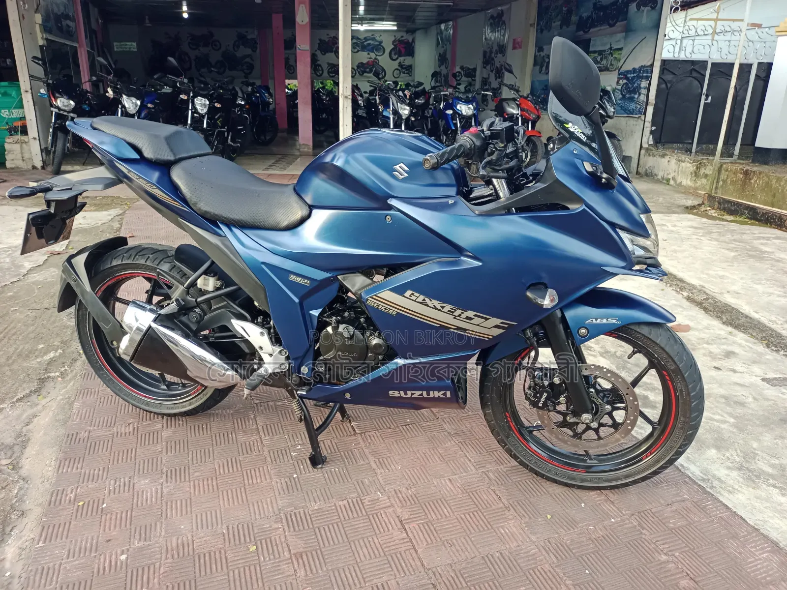 Suzuki Gixxer Fi ABS 2022 Blue