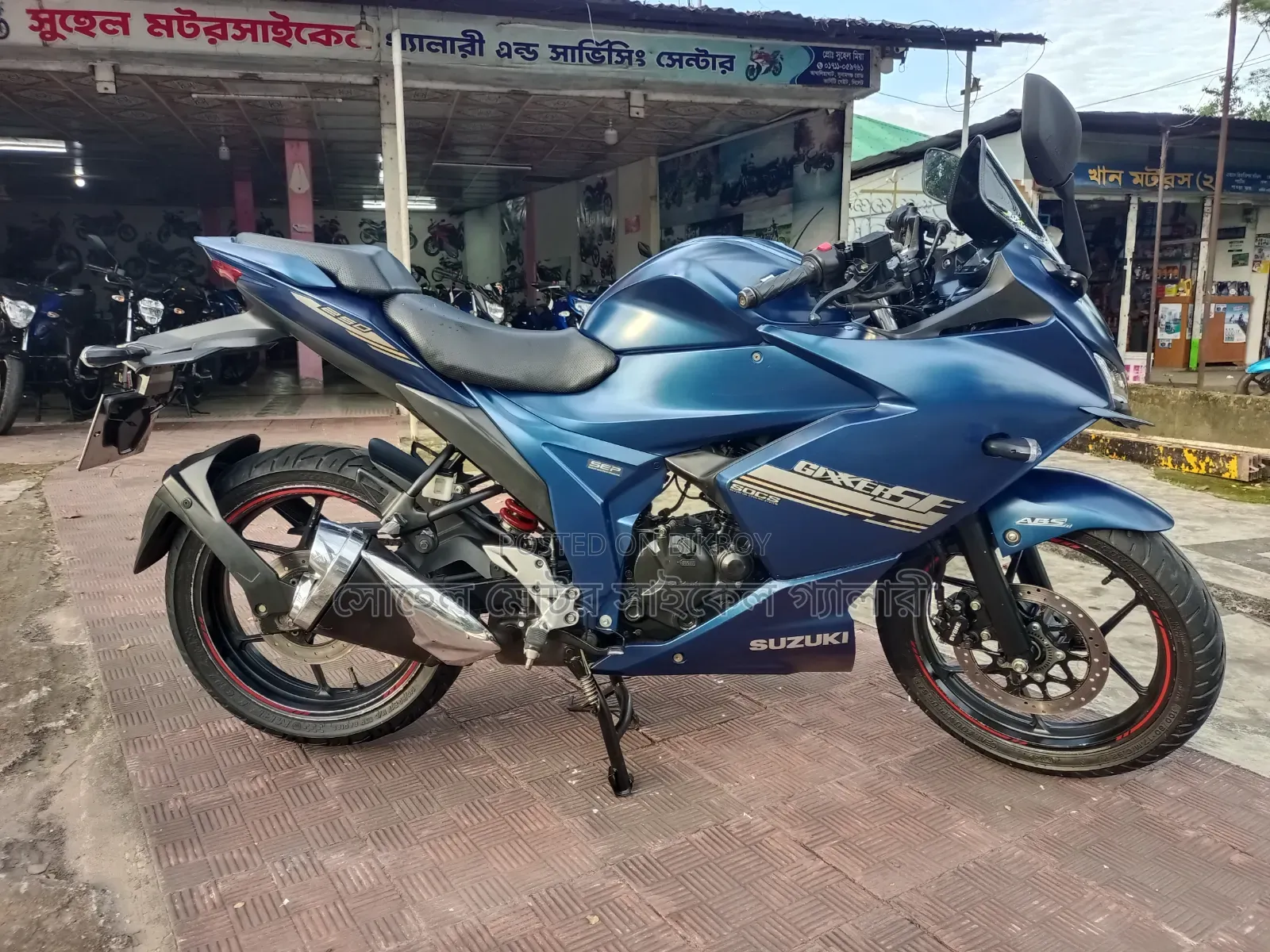 Suzuki Gixxer Fi ABS 2022 Blue