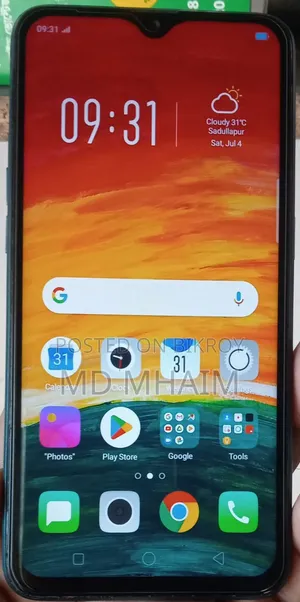 Oppo A7 64 GB Blue