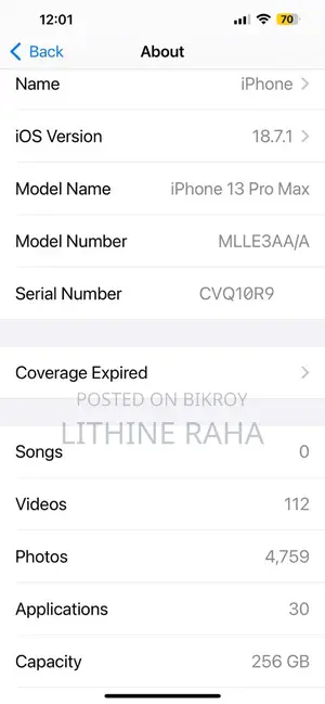 Apple iPhone 13 Pro Max 256 GB Blue