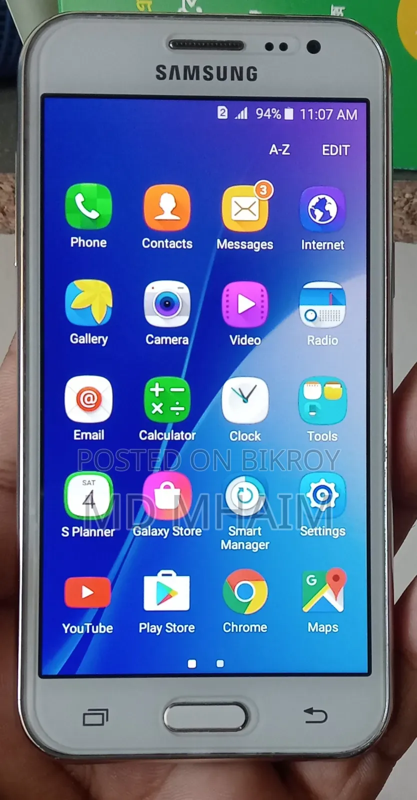 Samsung Galaxy J2 8 GB White