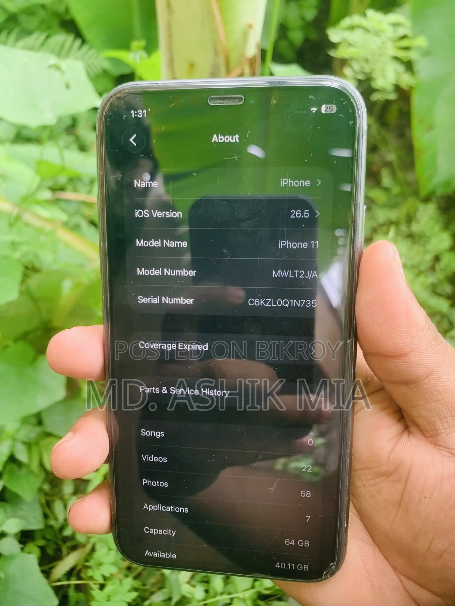 Apple iPhone 11 64 GB Black