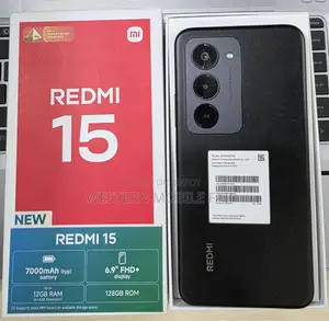 শাওমি রেডমি ১৫ ৫জি ২৫৬ জিবি কালো