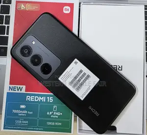 শাওমি রেডমি ১৫ ৫জি ২৫৬ জিবি কালো