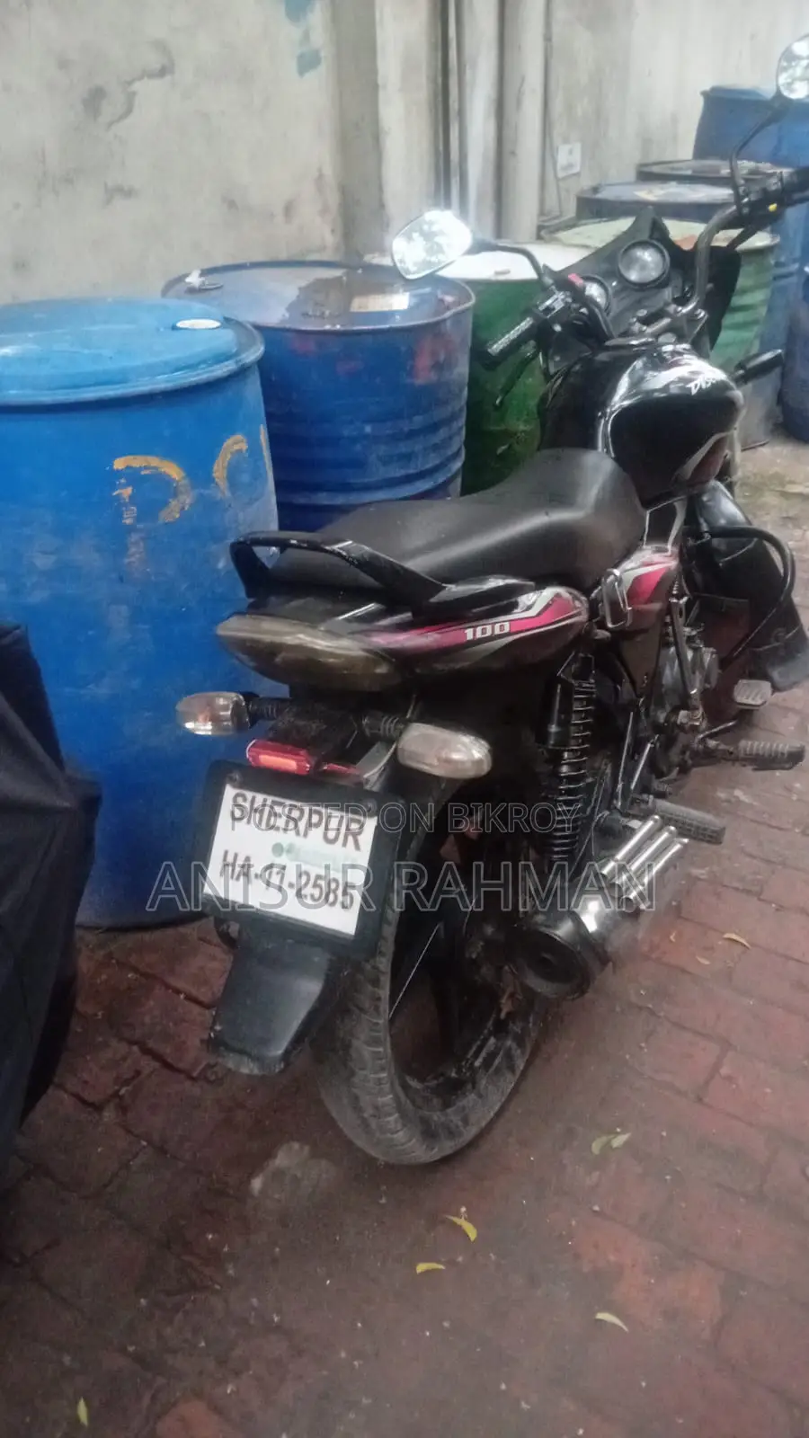 Bajaj Discover 100 2010 Black