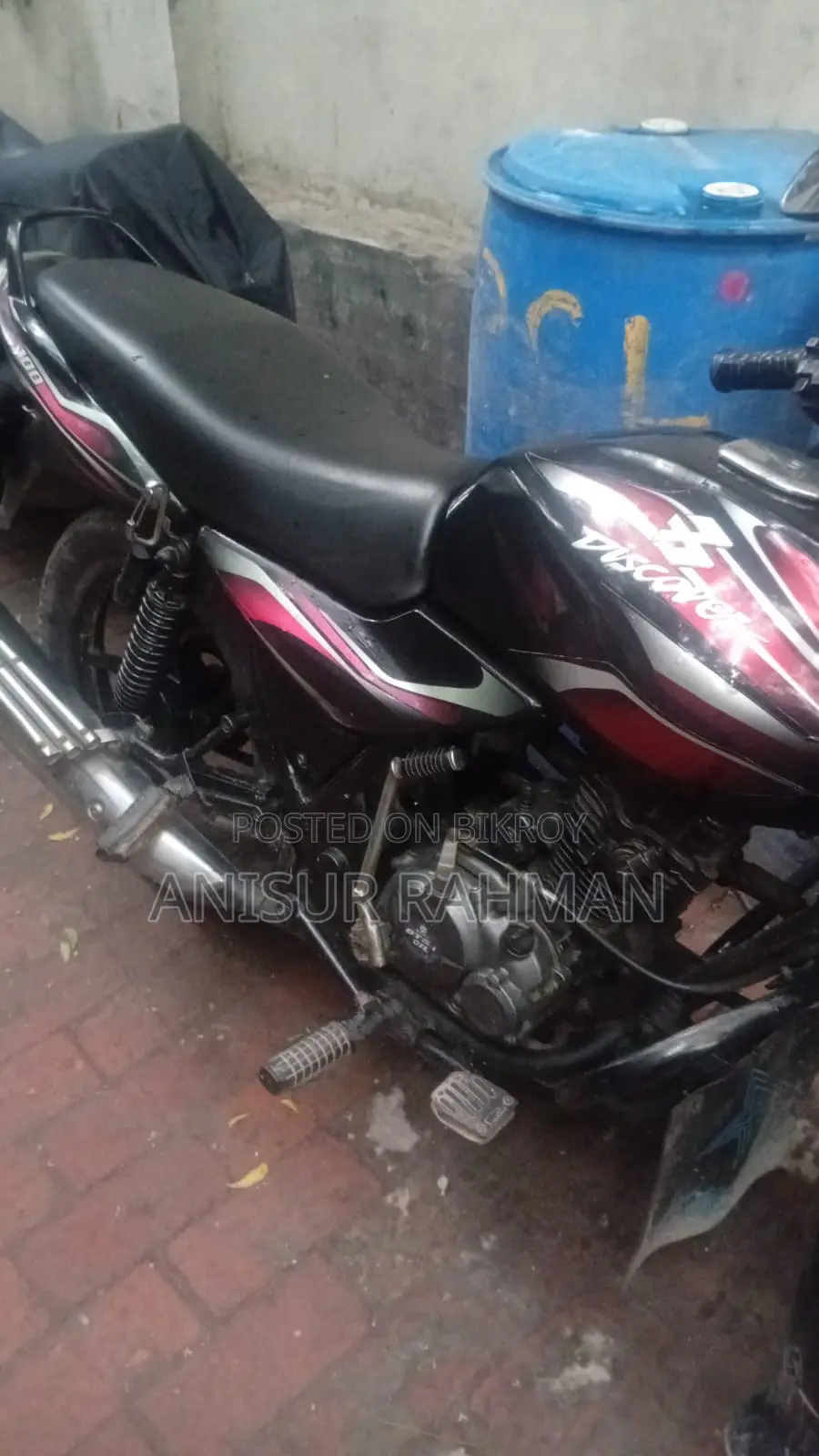 Bajaj Discover 100 2010 Black