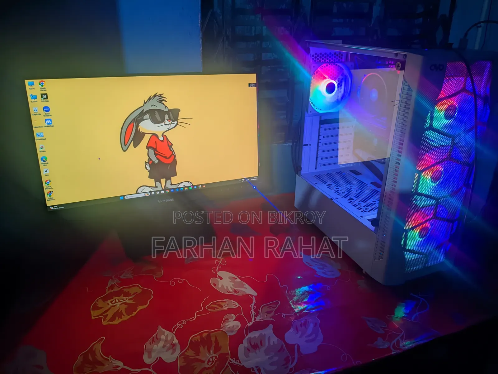 Desktop Computer 16GB AMD Ryzen 5 SSD 256GB