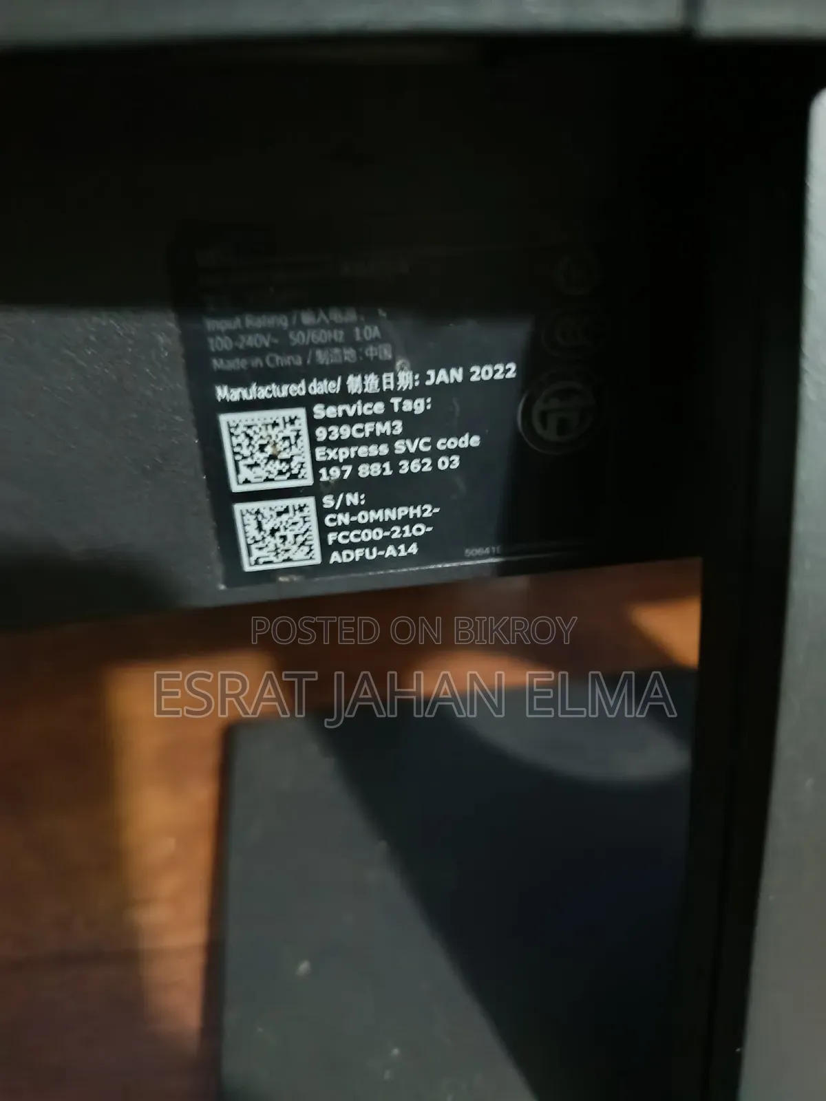 Desktop Computer 8GB Intel SSD 128GB