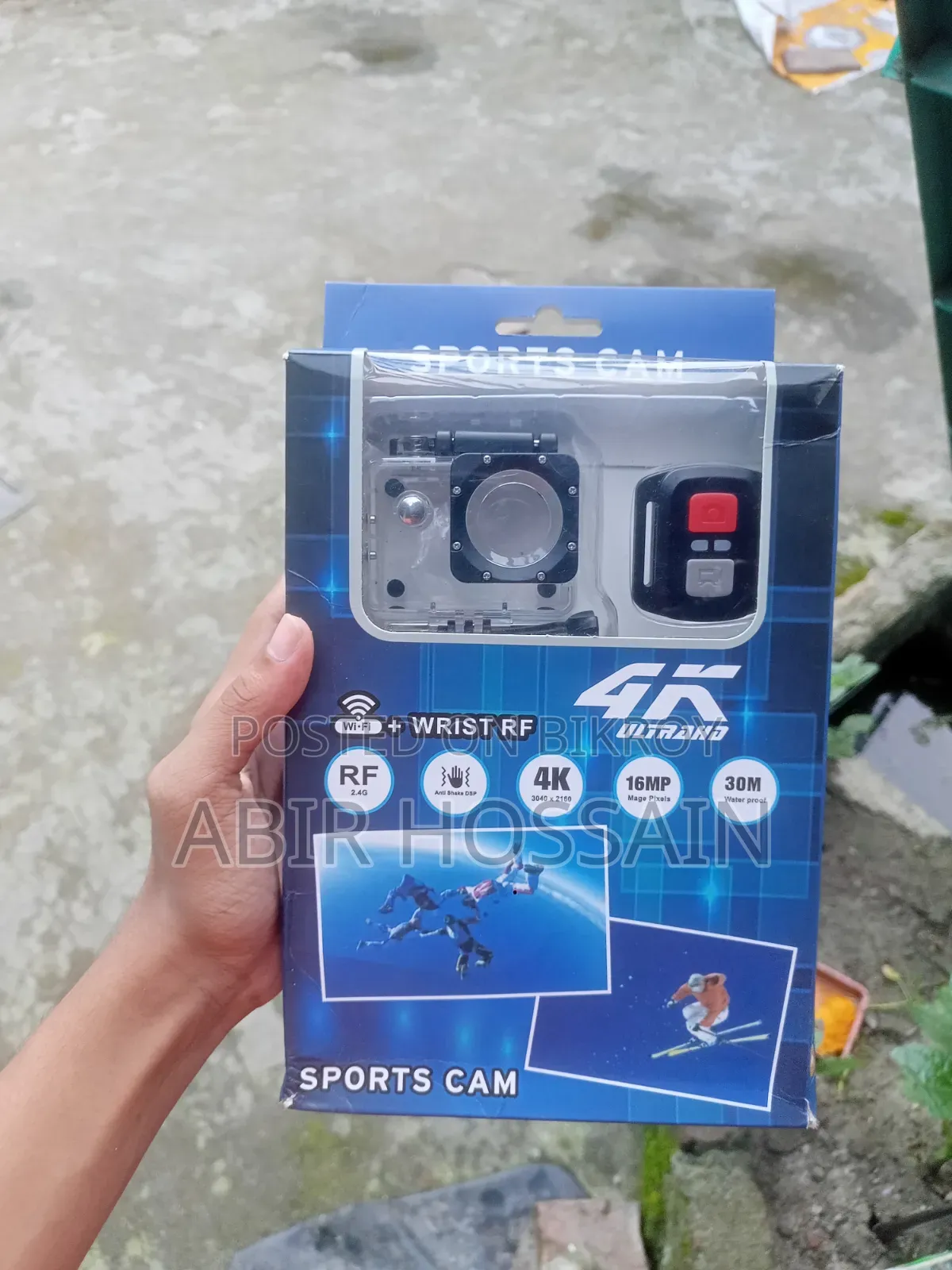 4k Wi-fi Action Camera