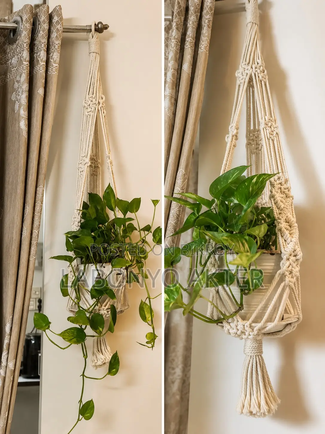Macrame Handmade Plant Hanger