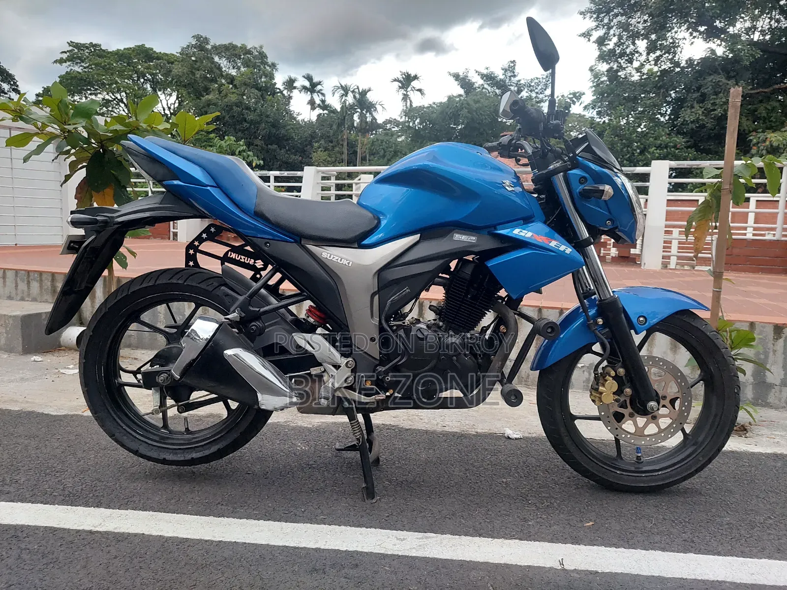Suzuki Gixxer Monotone 2023 Blue