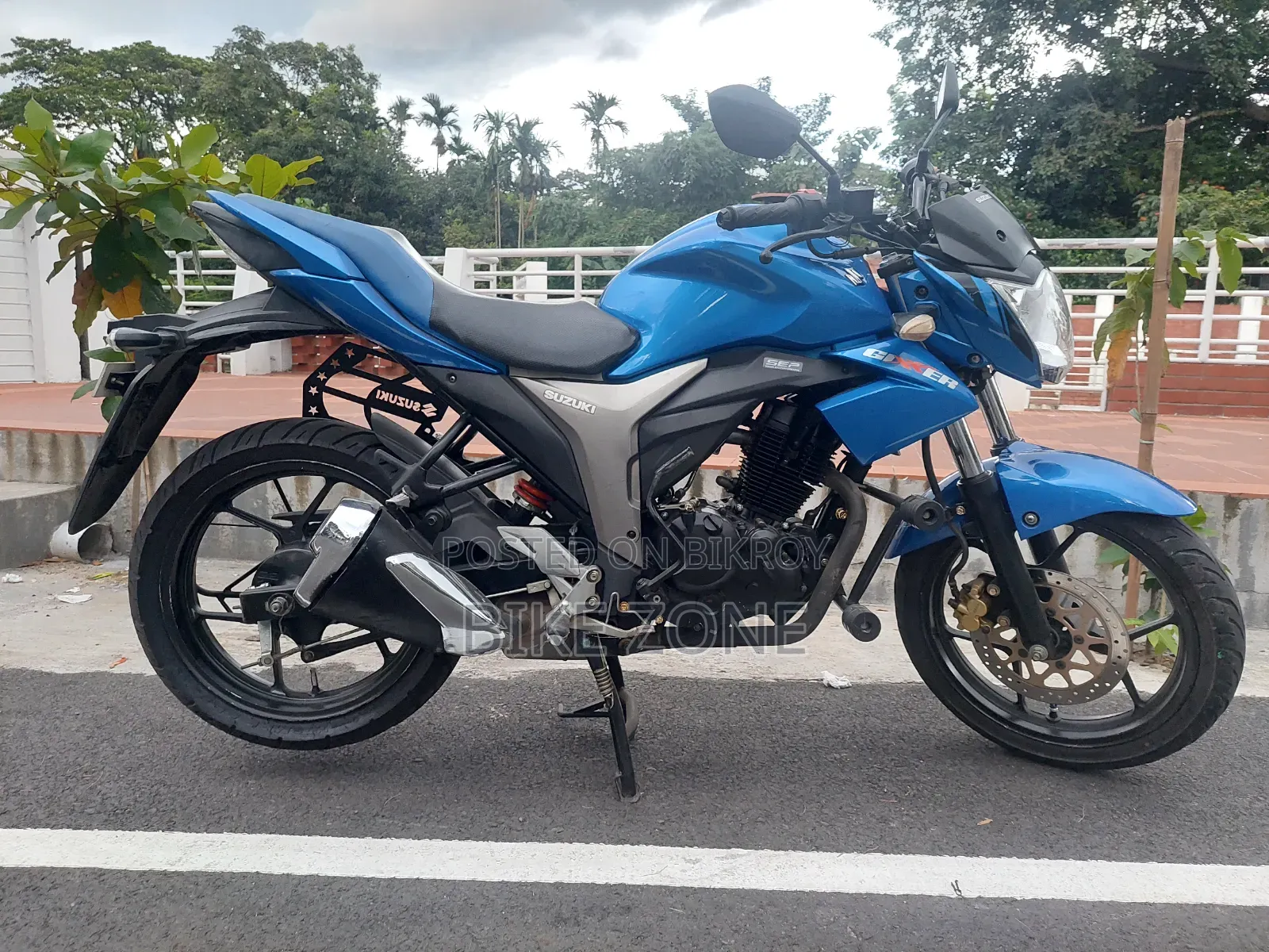 Suzuki Gixxer Monotone 2023 Blue