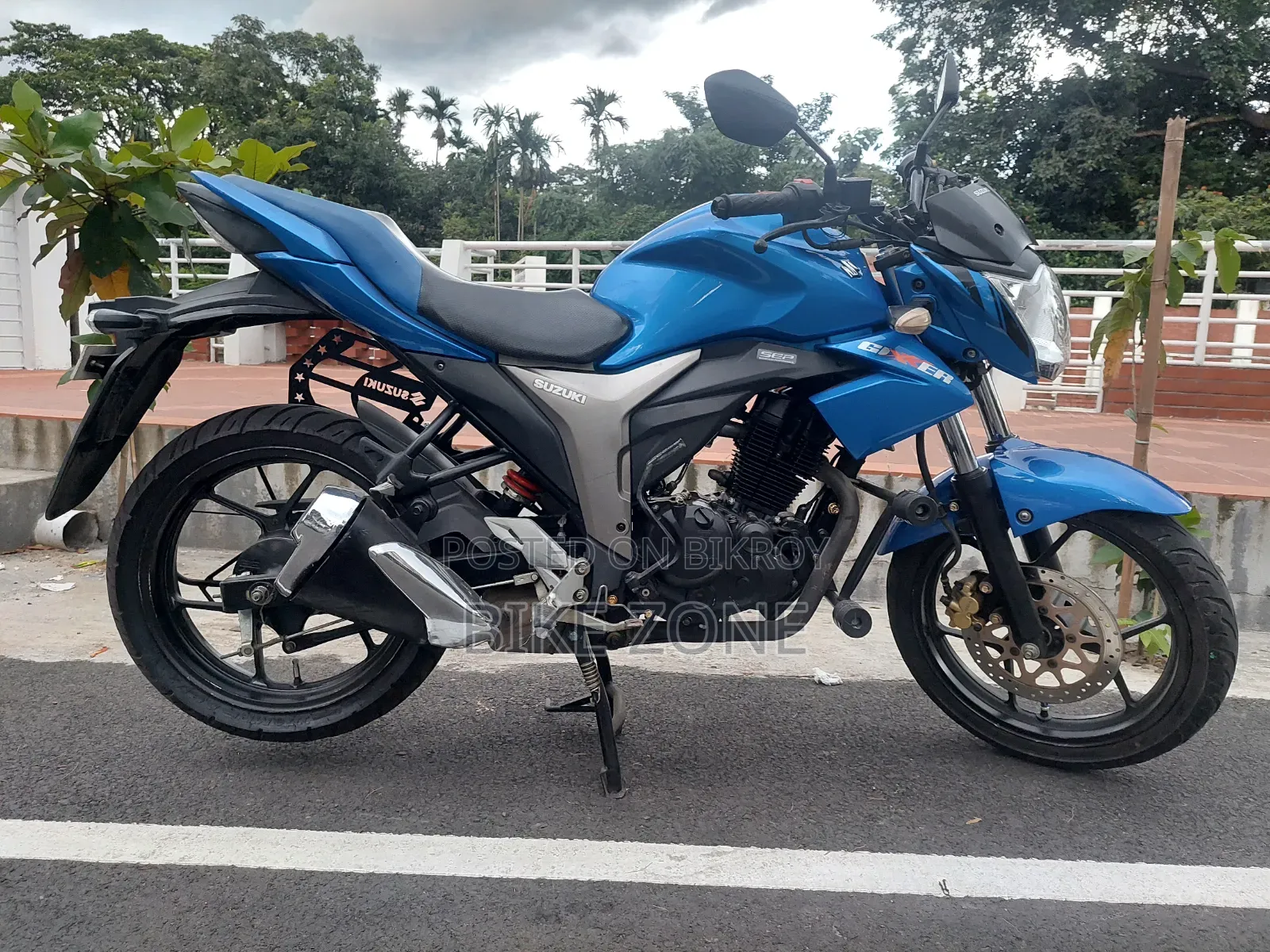 Suzuki Gixxer Monotone 2023 Blue