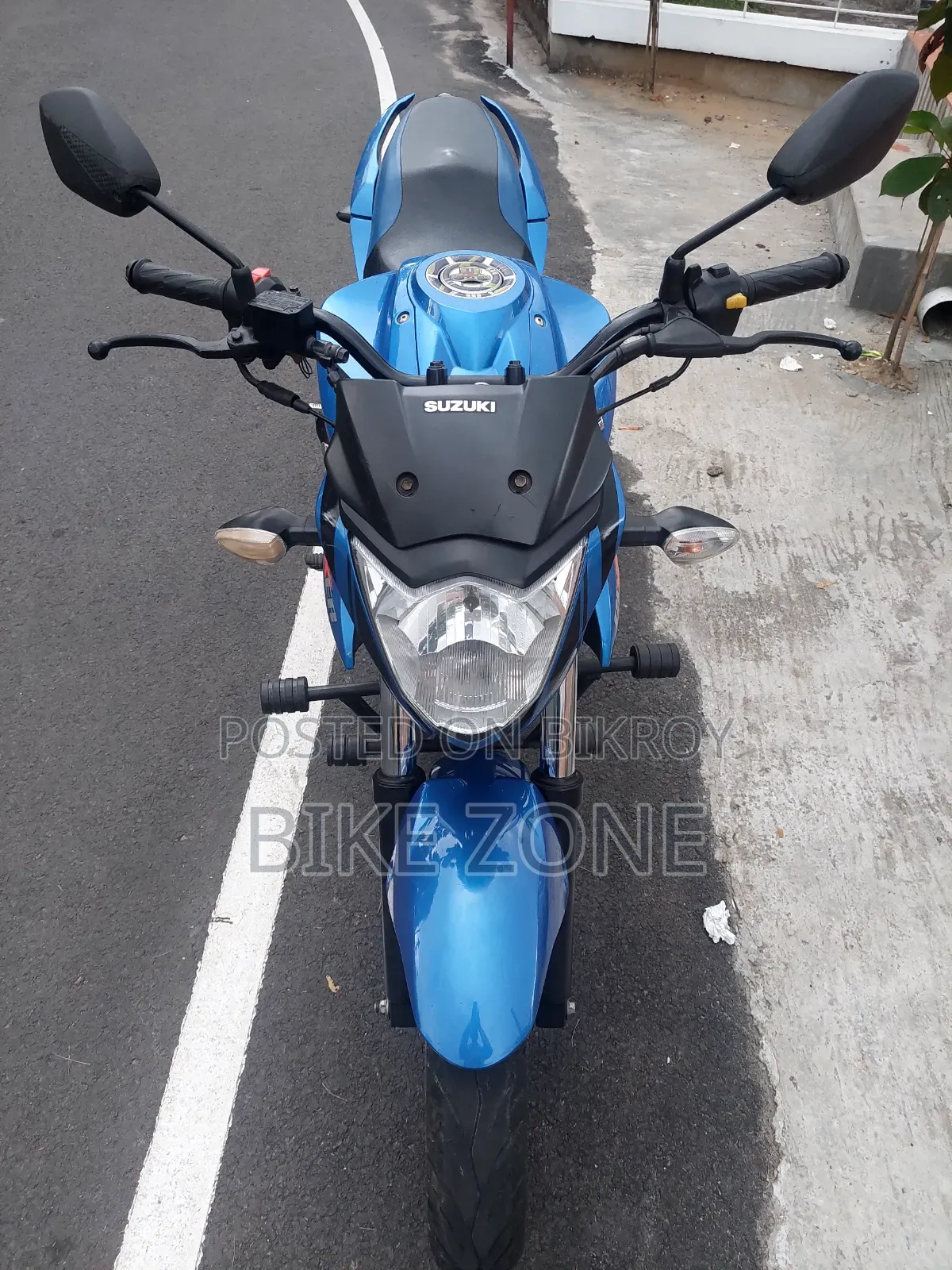 Suzuki Gixxer Monotone 2023 Blue