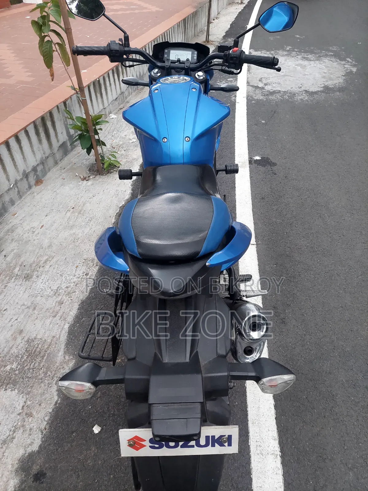 Suzuki Gixxer Monotone 2023 Blue