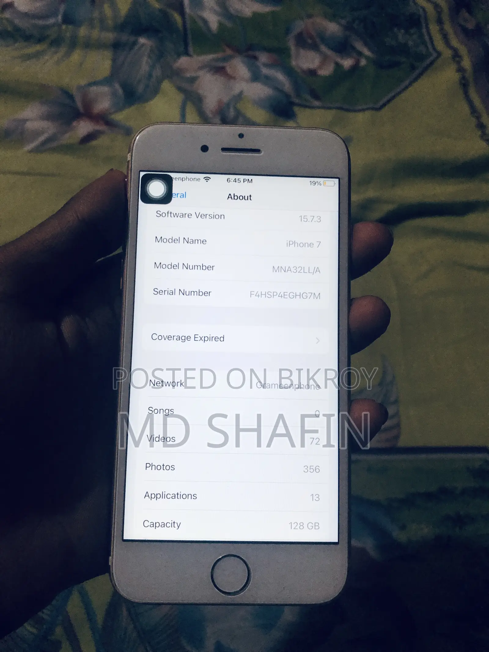 Apple iPhone 7 128 GB Rose Gold