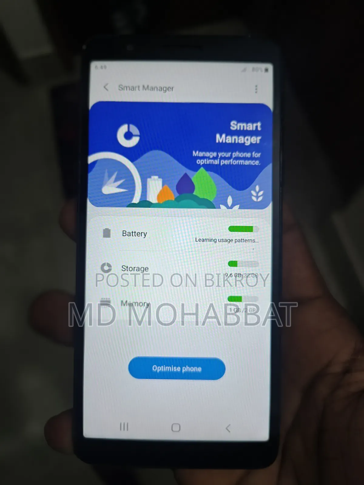 Samsung Galaxy M01 32 GB Blue