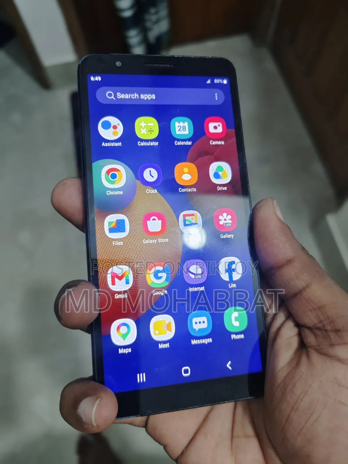 Samsung Galaxy M01 32 GB Blue