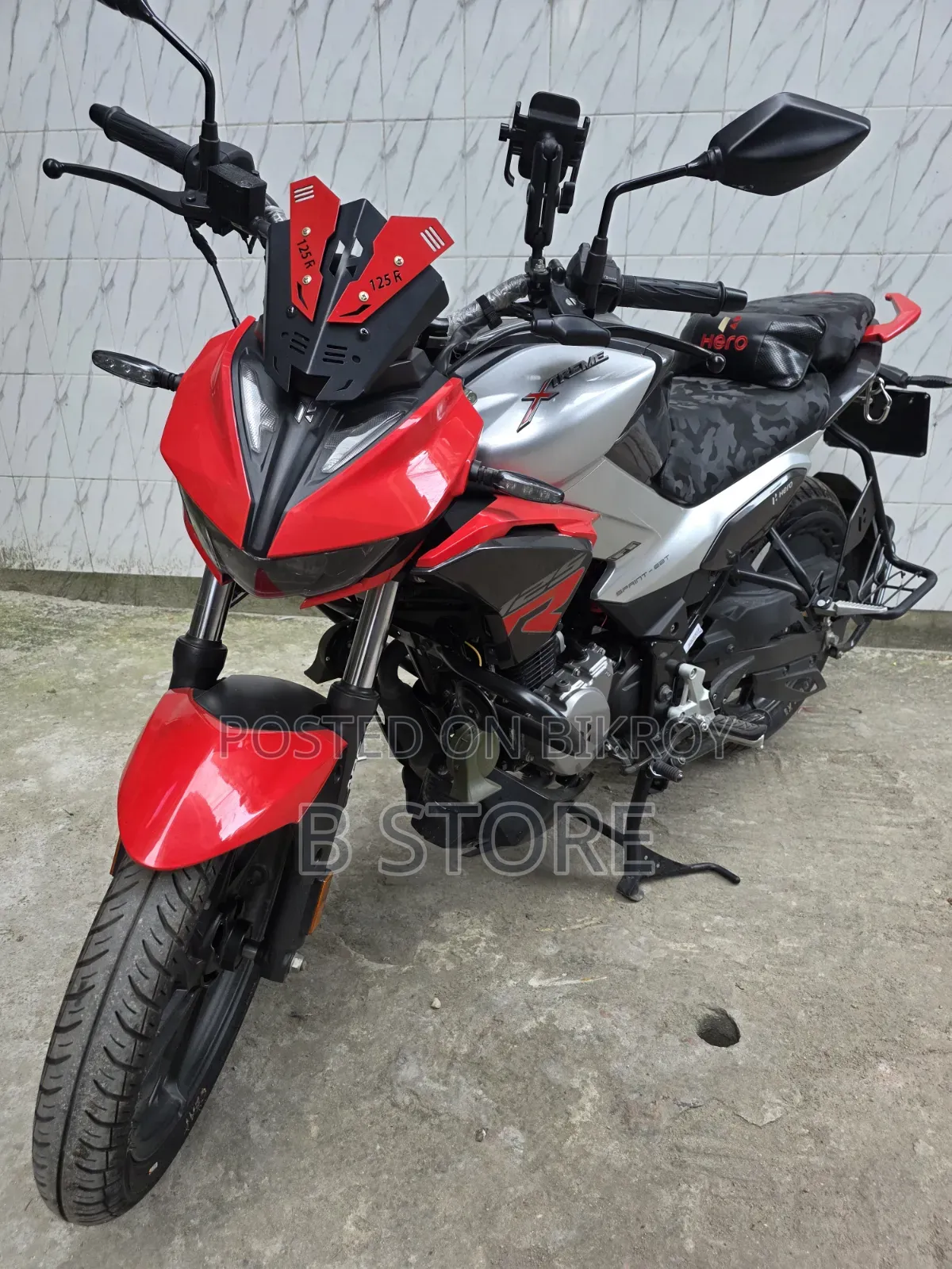 Hero Xtreme 125R 2025 Red
