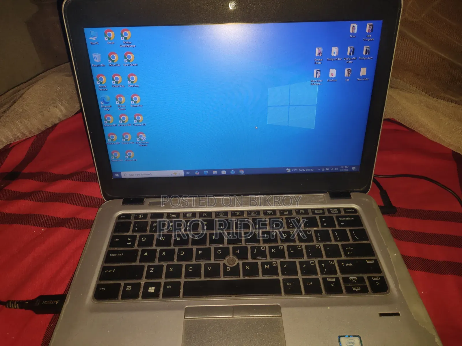 Laptop HP EliteBook 820 G3 8GB Intel Core i7 SSHD (Hybrid) 256GB