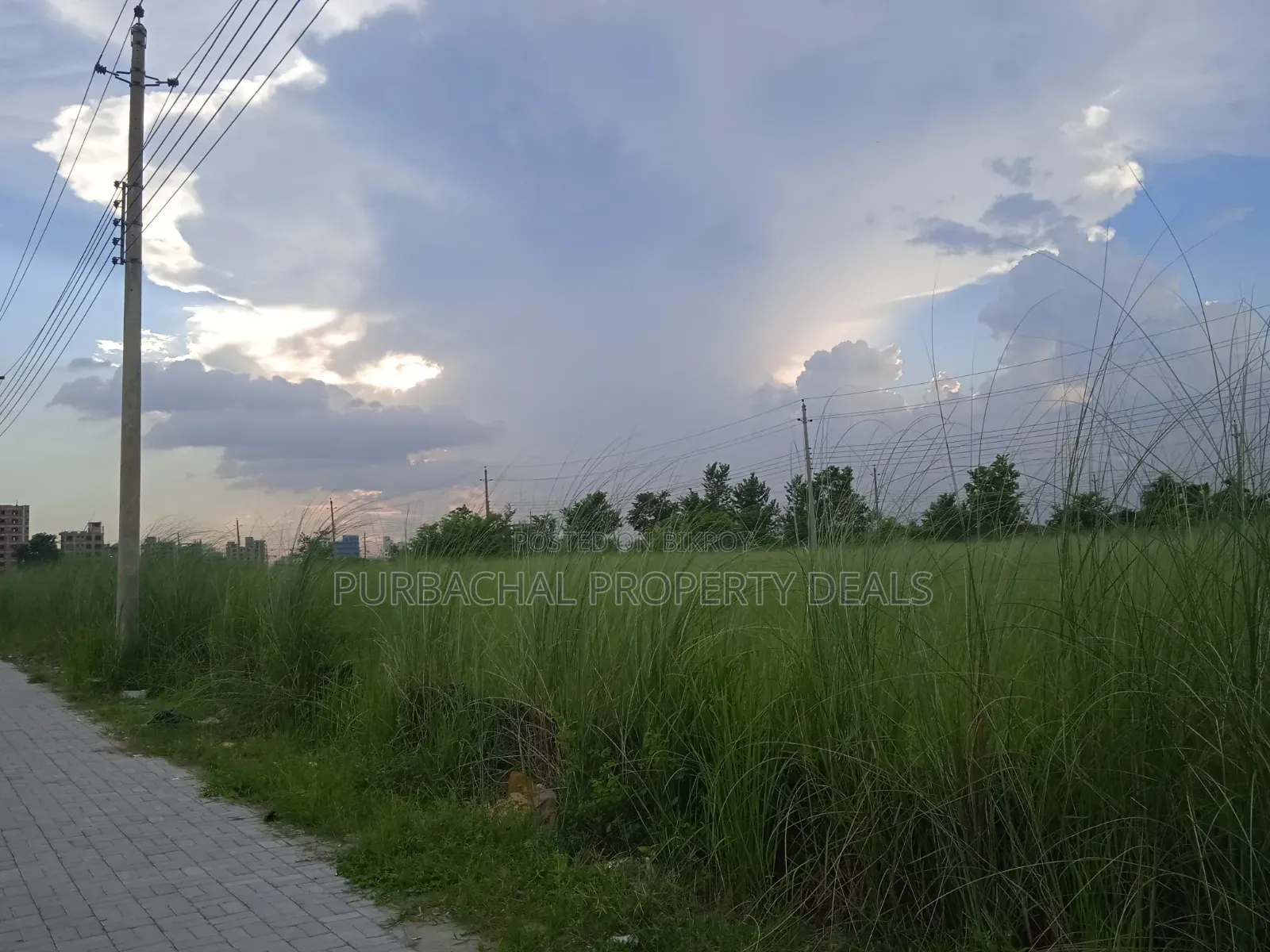 3 Katha plot for sale in Bashundhara P-Ext block