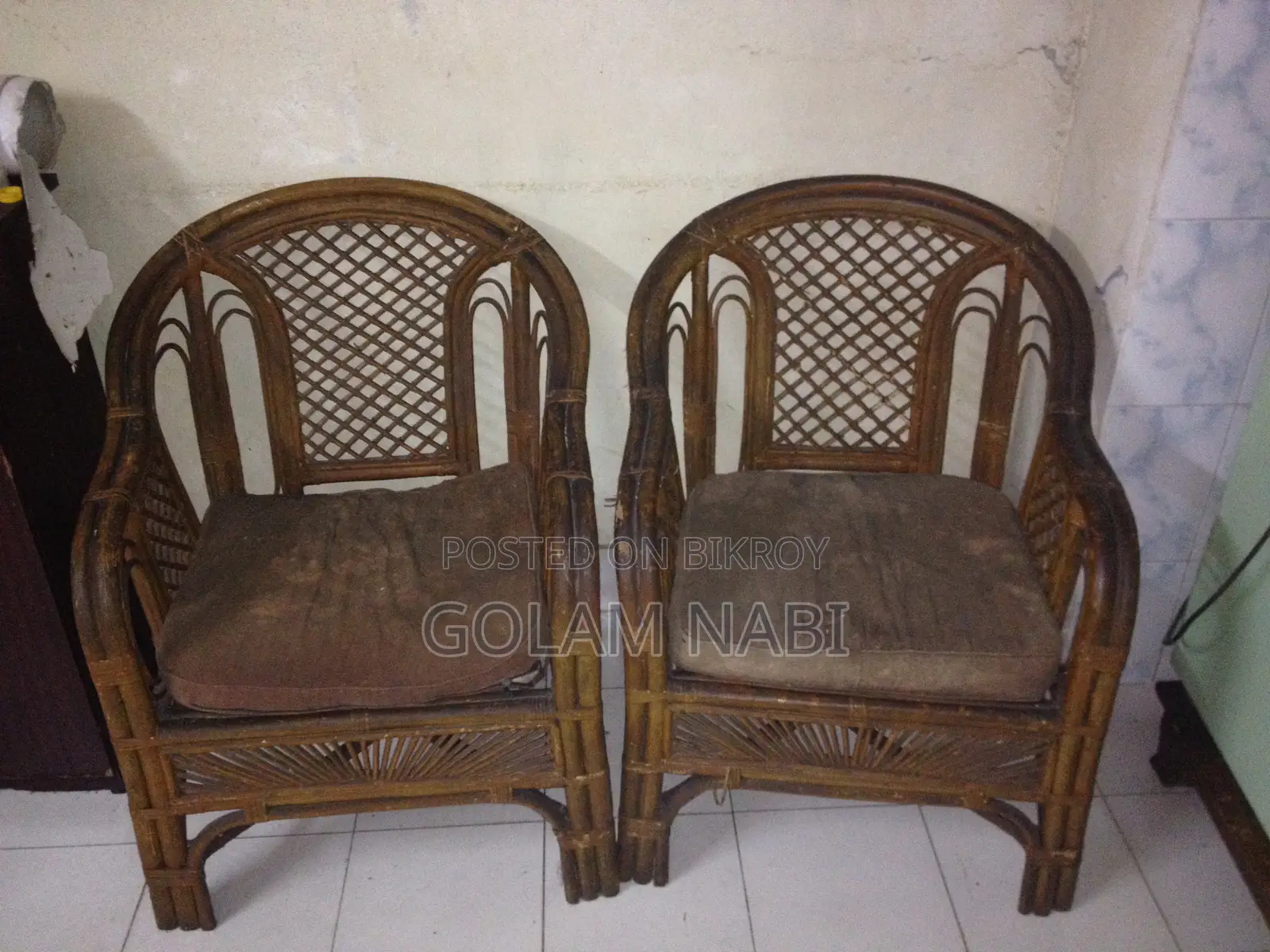 Two Rattan Chairs