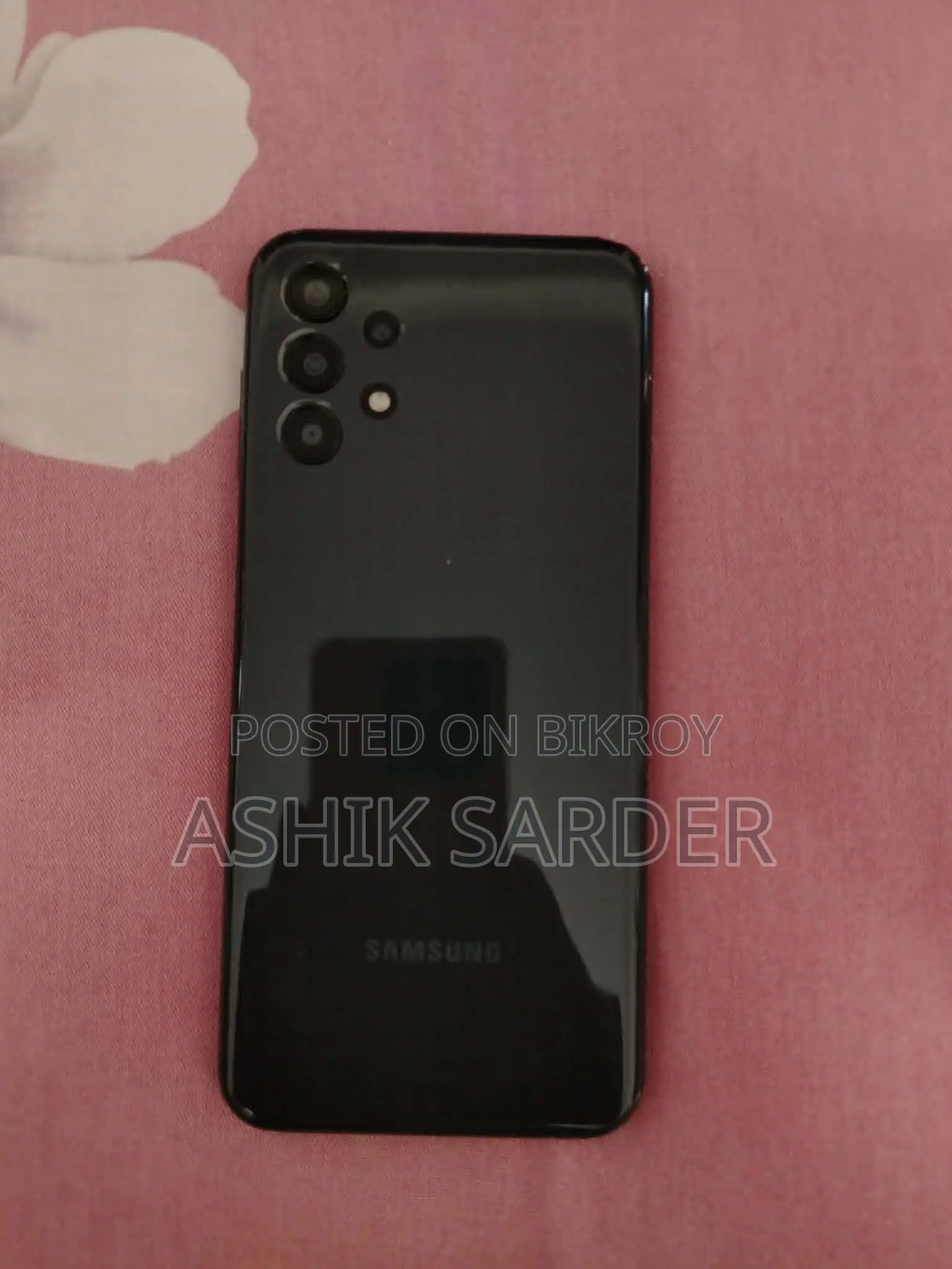 স্যামসাং গ্যালাক্সি এ১৩ ১২৮ জিবি কালো