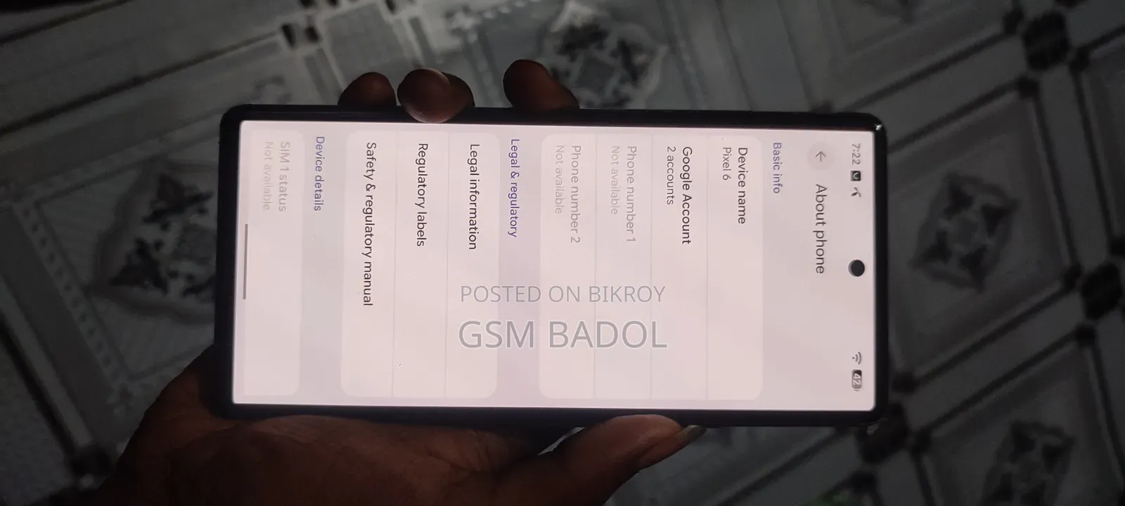 Google Pixel 6 128 GB White