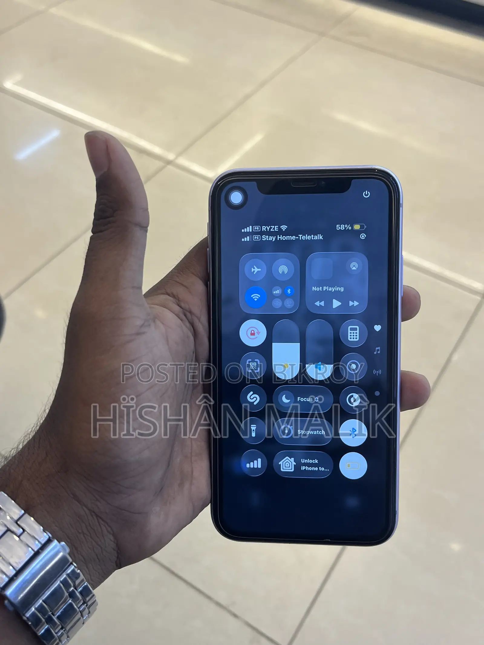 অ্যাপল আইফোন ১১ ১২৮ জিবি পার্পল