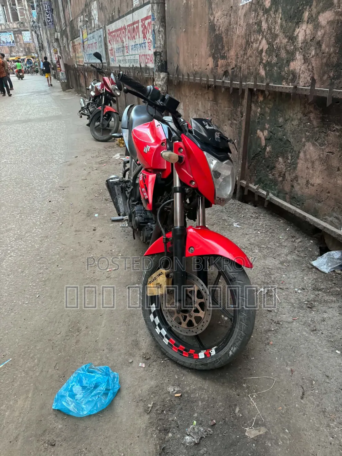 Suzuki Gixxer Monotone 2018 Red