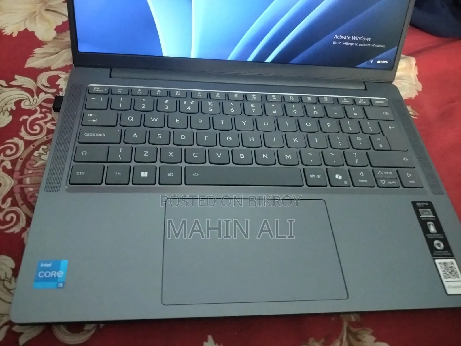 Laptop Lenovo Ideapad 3 8GB Intel SSD 512GB