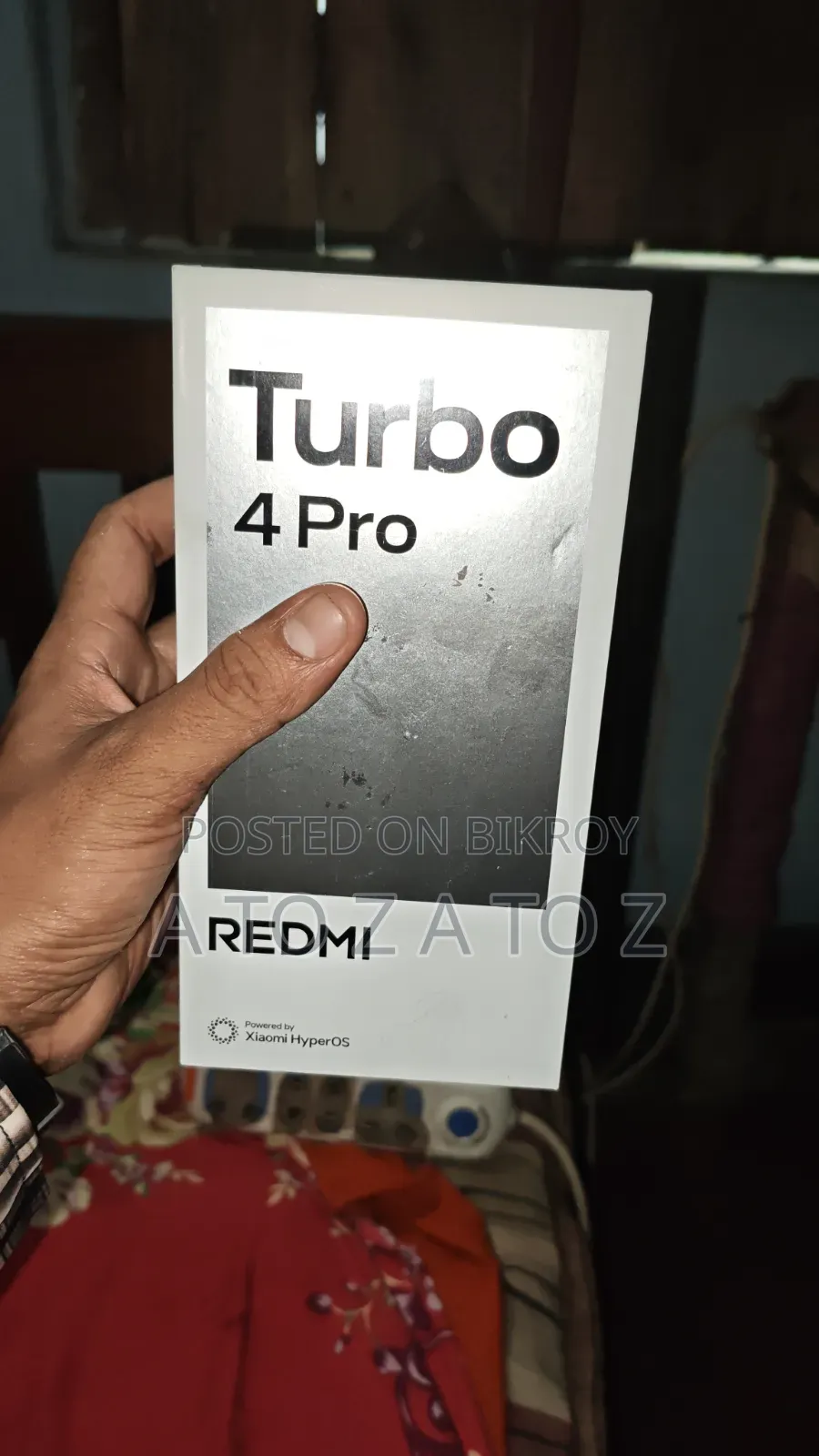 নতুন শাওমি রেডমি টার্বো ৪ প্রো ২৫৬ জিবি গোল্ড