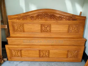 Mahogany Solid Wood Bed
