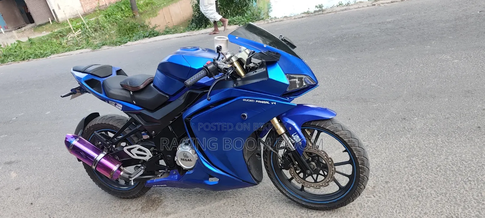 Motorcycle 2022 Blue