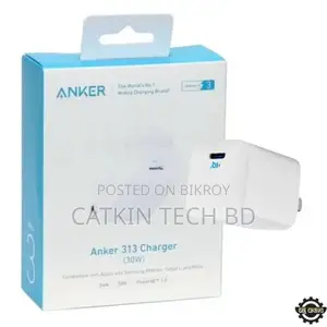Anker ফাস্ট চার্জিং পিডি অ্যাডাপ্টার ৩১৩ ৩০ ওয়াট