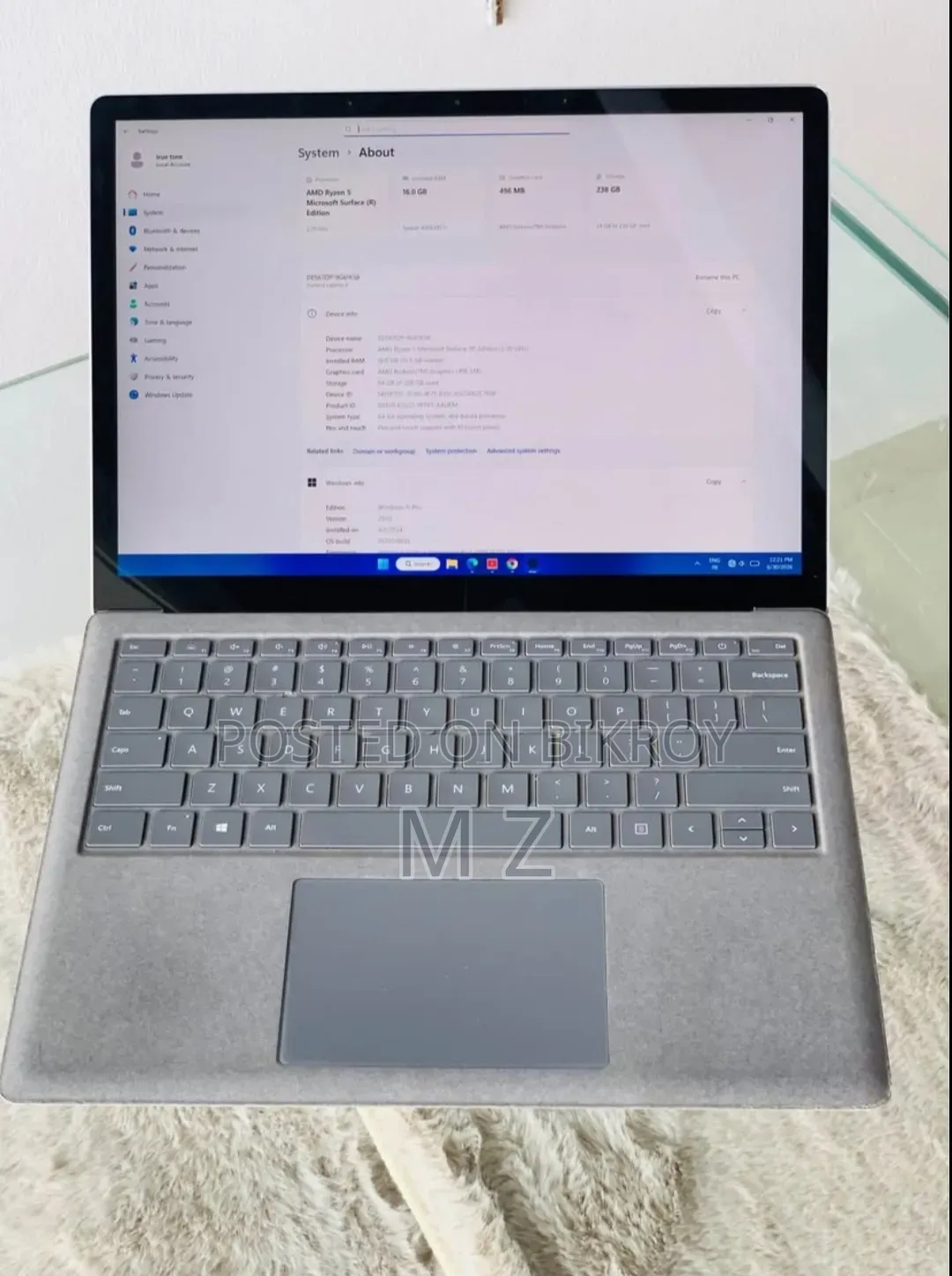 Laptop Microsoft Surface Laptop 2 16GB Intel Core i7 SSD 512GB