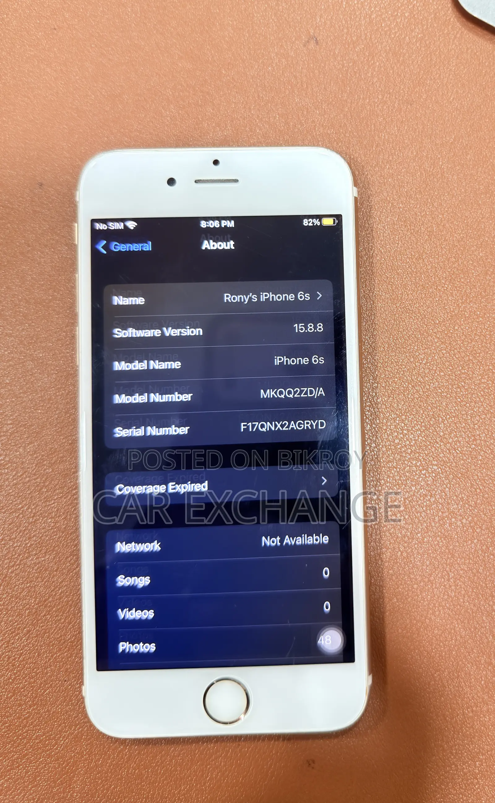 Apple iPhone 6s 64 GB Gold