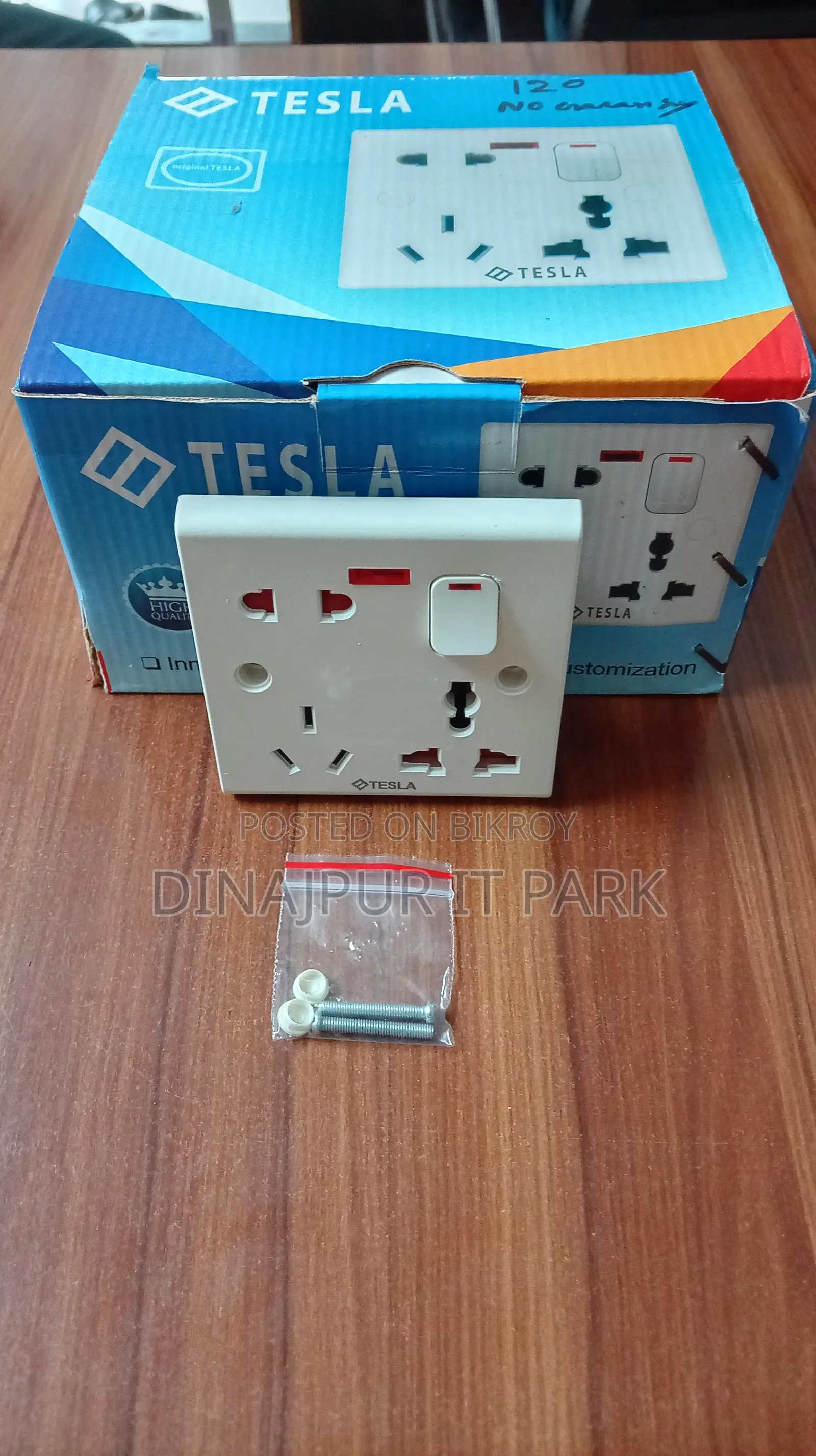 Tesla High Quality Combined Multi-Functional Gang Socket